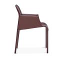 Contemporary Design Outdoor Use Durable Pp Material Dining Chair