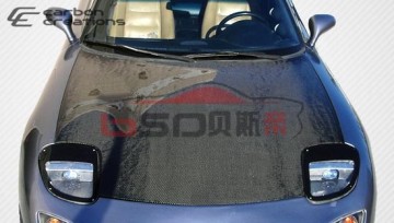 93-97 Rx7 Carbon Fiber Bonnet/Hood For Mazda