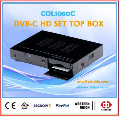 DVB-C HD SET TOP BOX