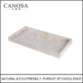 Baño Accesorio River Shell Amenity Tray para Hoteles