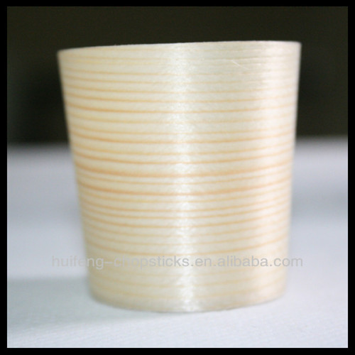 2015 Hot series Pine wood cups for fruits, dessert and snacks