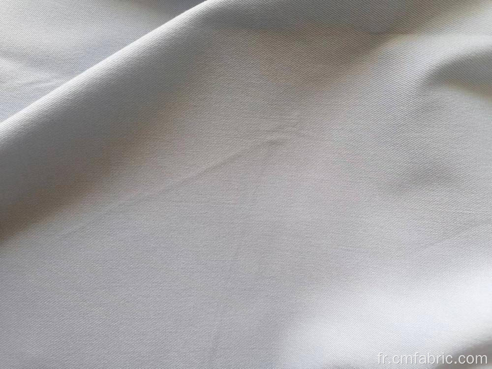 Polyester Rayon Woft Spandex Twill Tissu de tissu