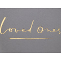 Customized low-key luxury linen notebook