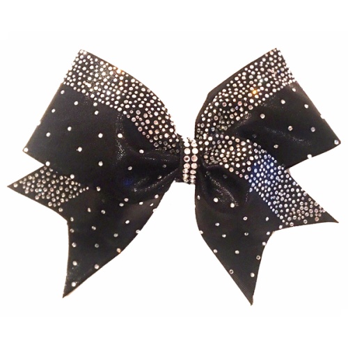 shining rhinestone design for cheer bow strips