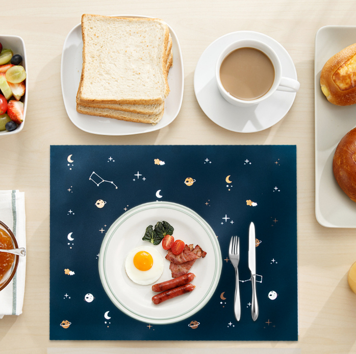 Silicone Placemat For Kis Waterproof Bib Set