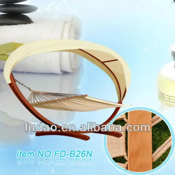 Hot Sales Wooden Hammock in Garden quality hammock