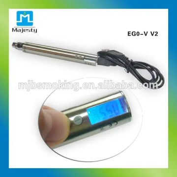 Best selling ego vv battery with 7 color LCD display