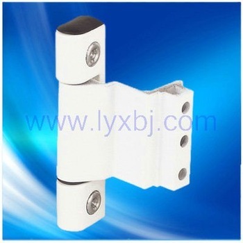 Install of aluminum hinges for UPVC casement window #2D3