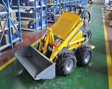 Mini Skid Steer Loaders with Mini Wheels - New Micro Front 4x4 Multi Loader