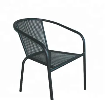 Metal Bistro Chair / Metal Chair" could be simplified and optimized for a search engine as:

"Metal Bistro Chairs & Metal Chairs