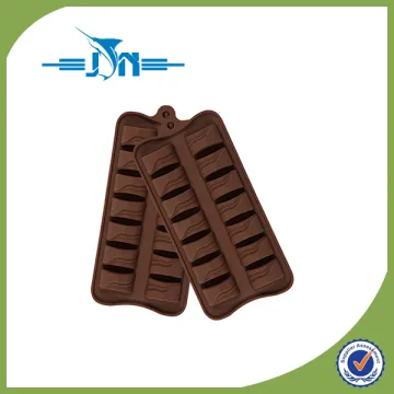 Professional 100% food grade silicone chocolate mold for wholesales