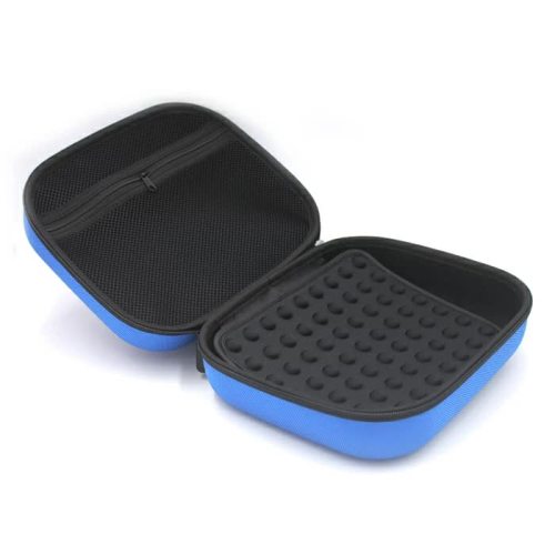 wholesale ballistic nylon carry case shockproof protective eva headphone custom case