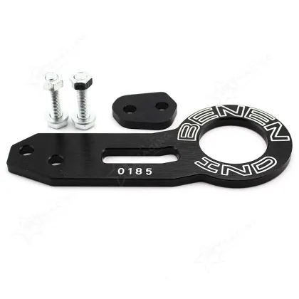 Billet Aluminum Towing Kit - Rear Tow Hook for Car Modification