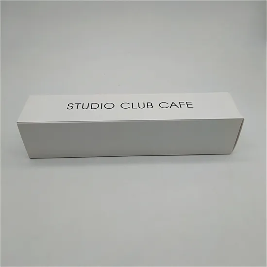 White Macaron Paper Boxes for 8 Macarons