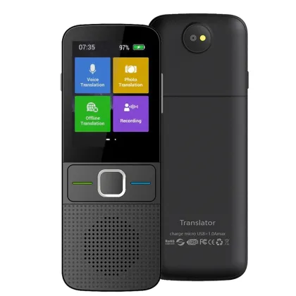T10 Portable Smart Voice Translator - 137 Languages WiFi & Offline Translation