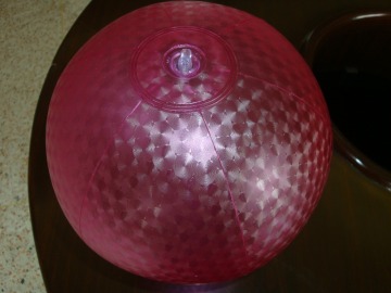 Shiny PVC Inflatable Beach Ball