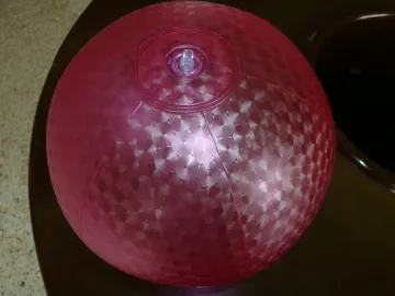 Shiny PVC Inflatable Beach Ball