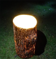 Lampu H Stake Kayu