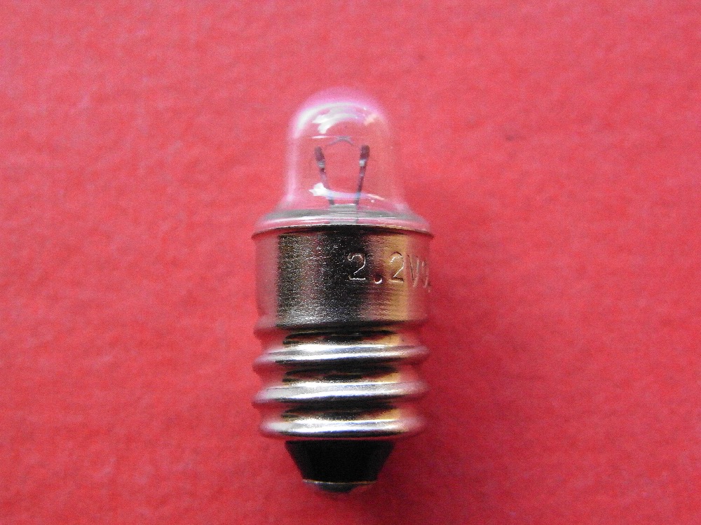 E10 Base Lens-ended Bulb 2.2v 0.25a Physical Test Bulb, High Quality ...