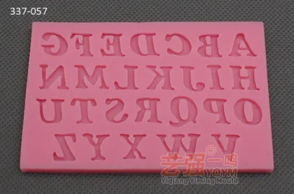 Silicone Cake Mould Capital English Letter Cake Tools Decorator Sugarcraft Forma De Silicone