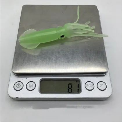 10cm 8g Rubber Octopus Squid Kastmaster Soft Bait for Tuna Fishing Lures and Tackle