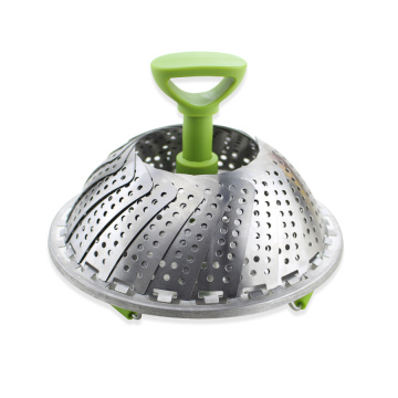 Cesta del vaporizador de vegetales de acero inoxidable para olla instantánea