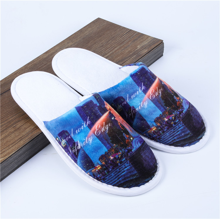 Hotel Special Slippers Landscape Pattern