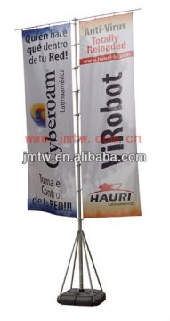 Outdoor Advertising Display Flying Flag Banner