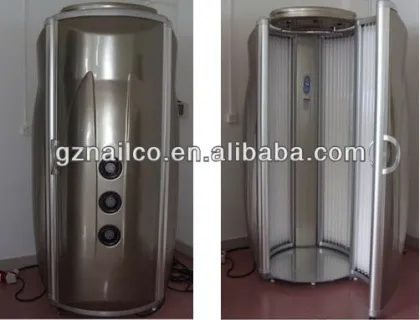 Tanning beds manufacturers offer leather tanning machine/solarium tanning bed with 48pcs UV lamps
