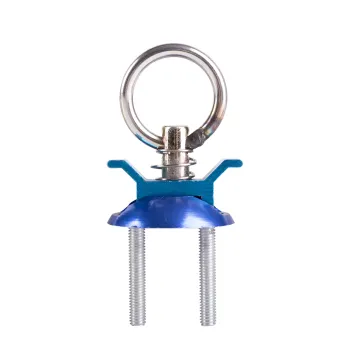 Aluminum Round Ring L Track Stud Fitting Single