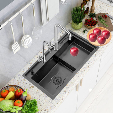 Stylish Multifunction Stainless Steel Restaurant Kitchen Sink Faucet