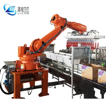Robot Manipulator Arm for Glass Bottles - Sardine Packing Solution