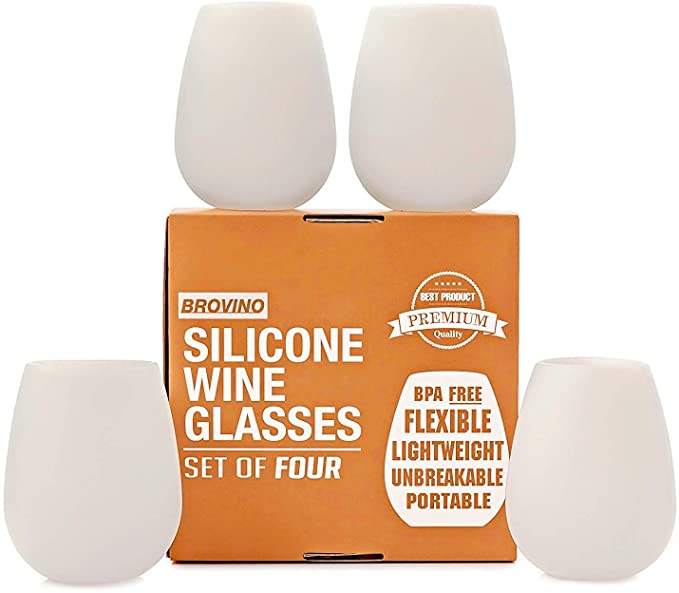 Silicone Wine Glasses