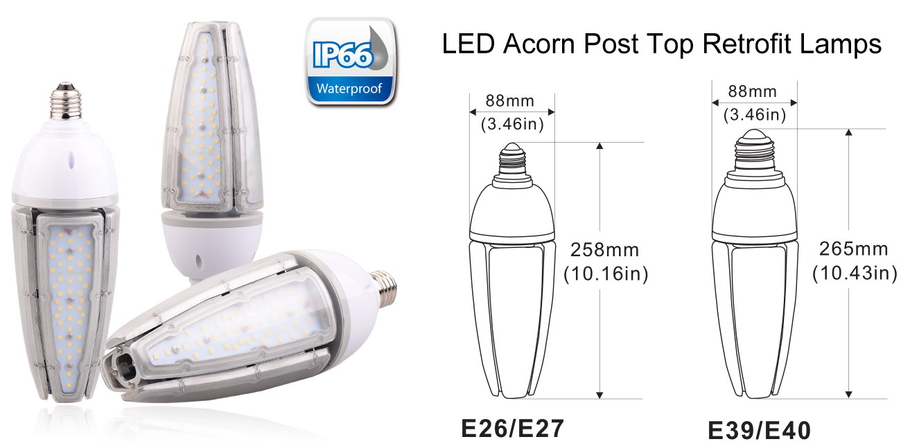 Corn Cob Led Mogul Base