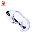 Personal protective safety goggles transparent with air vent