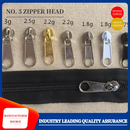 Wholesale No. 5 nylon zipper heads