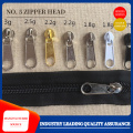 Wholesale No. 5 nylon zipper heads