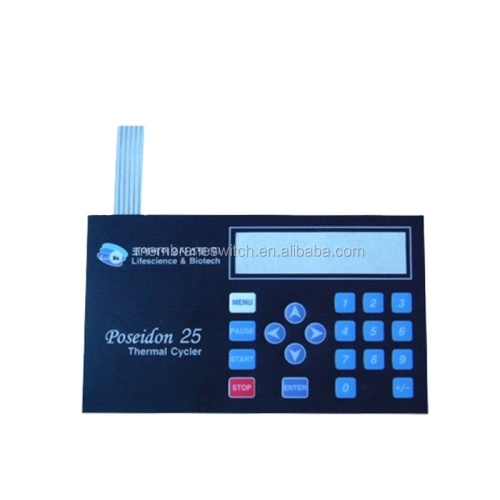 Flexible Membrane Switch Embossed button membrane keypad flexible membrane switch Manufactory