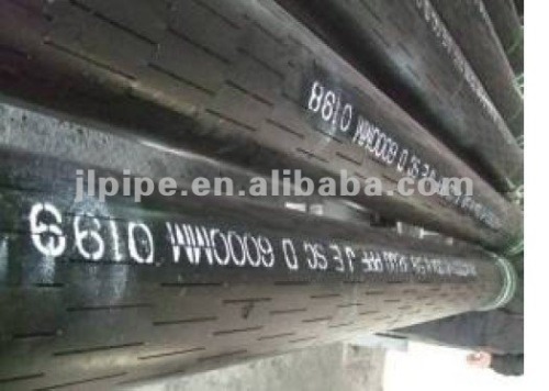 N80 material Slotted Screen pipe