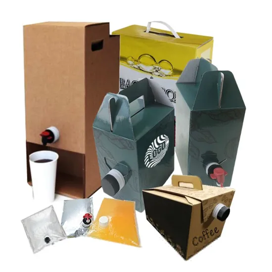 Beverage Aluminum Foil Package Dispenser Bag In Box