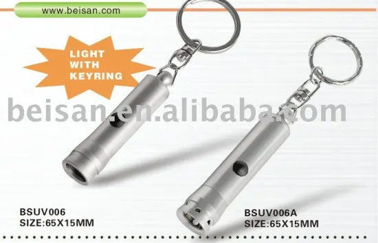 LED Flashlights With Key Chain