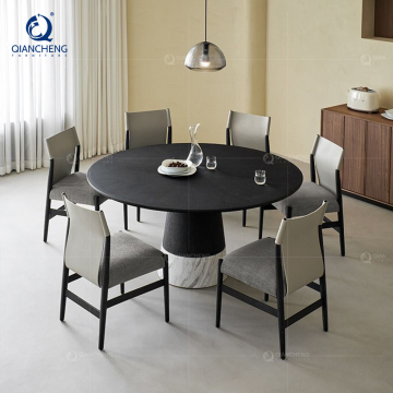 Modern high-end houten meubels ontwerp: luxe hotel eettafel voor restaurantsets