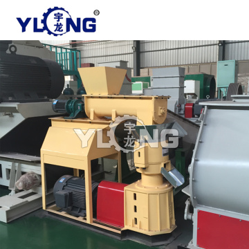 Wood sawdust pellet machine