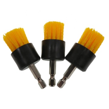 1 Zoll gelbe Reinigung Ersatzpinsel für Duschbohrer Power Scrubber