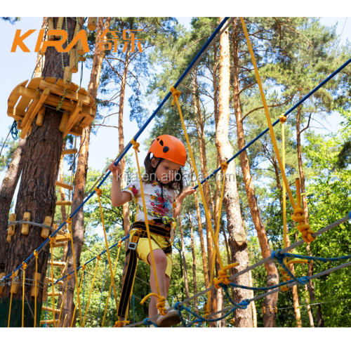 Top Tree Outdoor Adventure: High-Quality Adult and Children Interaction Ropes Course