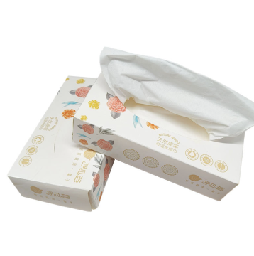 Wholesale Customization 2ply White Box Pack Facial Tissue