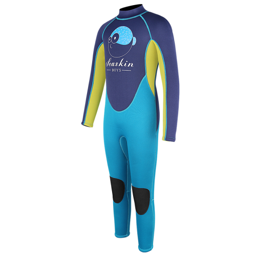 Seaskin Back Zip One Piece Boy's Surf Wetsuit