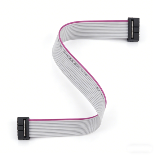 Пользовательский адаптер с шагом 2,54 мм. Компьютерный серый плоский кабель в сборе. Ленточный кабель. Жгут проводов с 6-64 контактами. Доступны различные размеры.