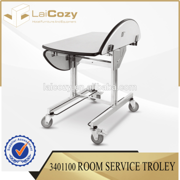 hotel room service cart/ service trolley for hotel /service trolley