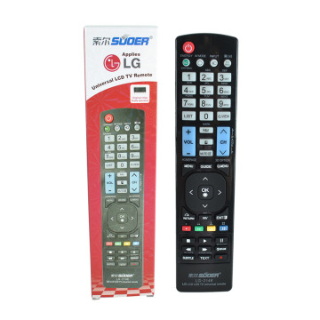 Sunchonglic Universal LED/LCD TV Remote Control - Black ABS Plastic